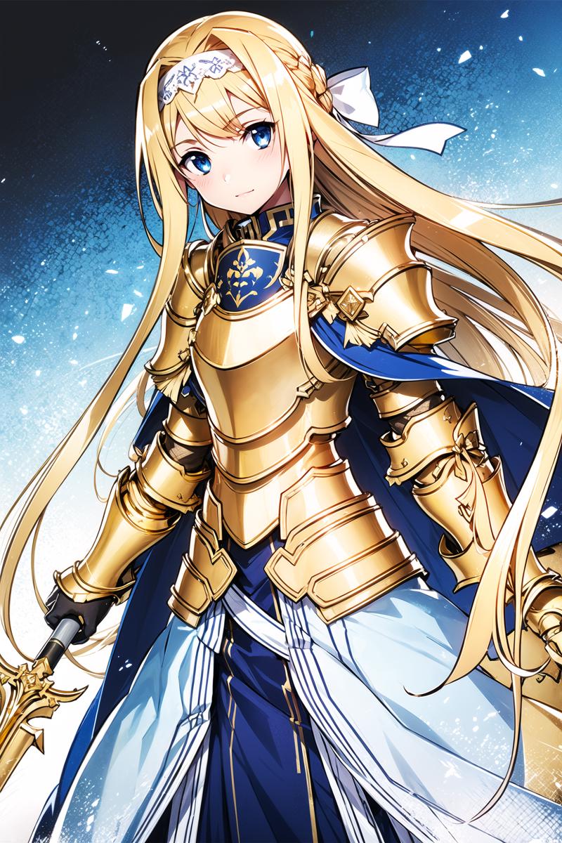 10127-1123184582-1girl, armor, long hair, alice zuberg, solo, blonde hair, blue eyes, weapon, blue cape, knight, sword, hairband, shoulder armor,.png